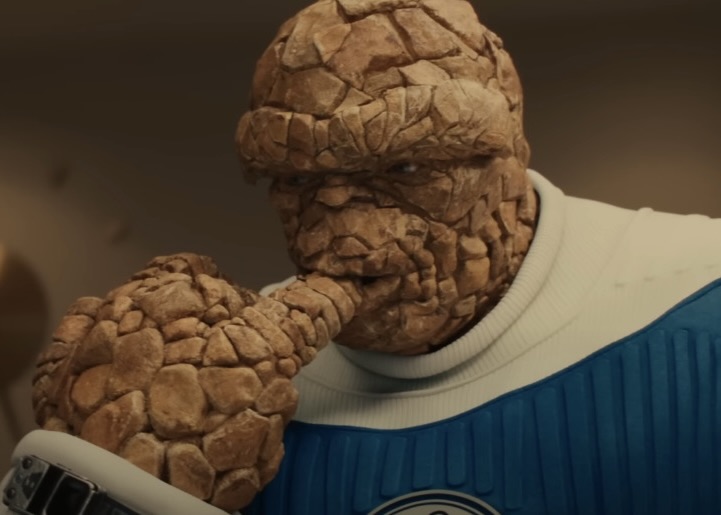 The Thing tries a sauce in the Fantastic Four trailer.